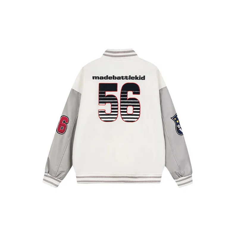 Fashionable Casual Cotton Baseball Jersey-5