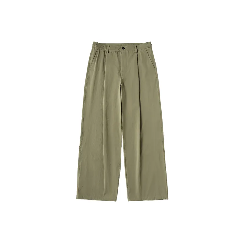Casual Retro Polyester Sports Pants-4