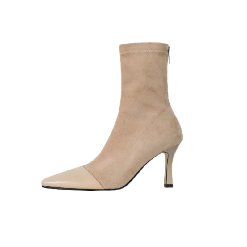 Elegant Plain Ankle Boots-3