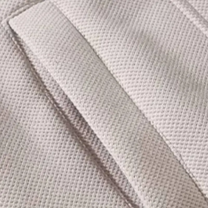 Plain Fashionable Blended Synthetic Fabrics Jacket-8