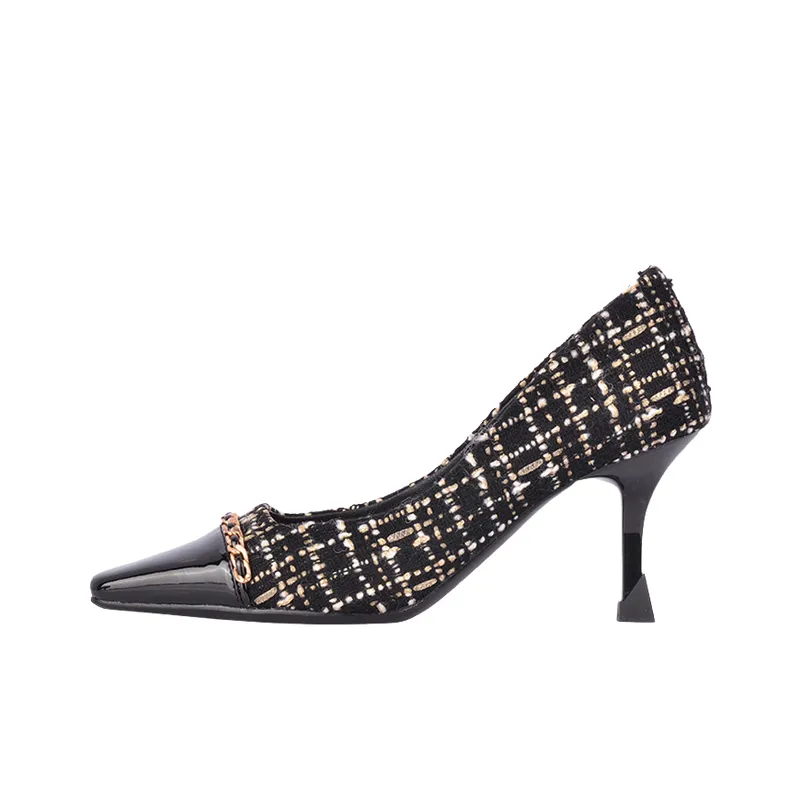 Retro Fashionable High Heels-3