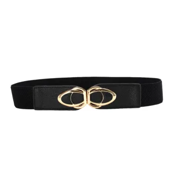 Simple Plain Leather Belt Women