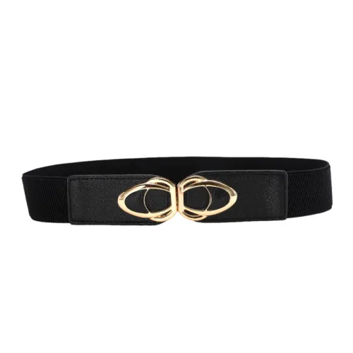 Simple Plain Leather Belt Women