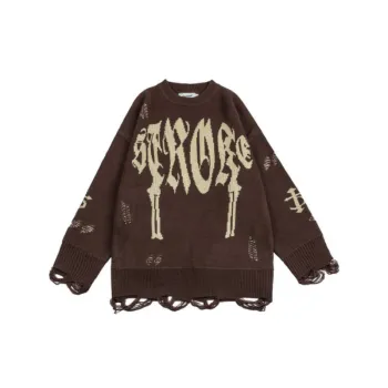 Ripped Design Knitwear
