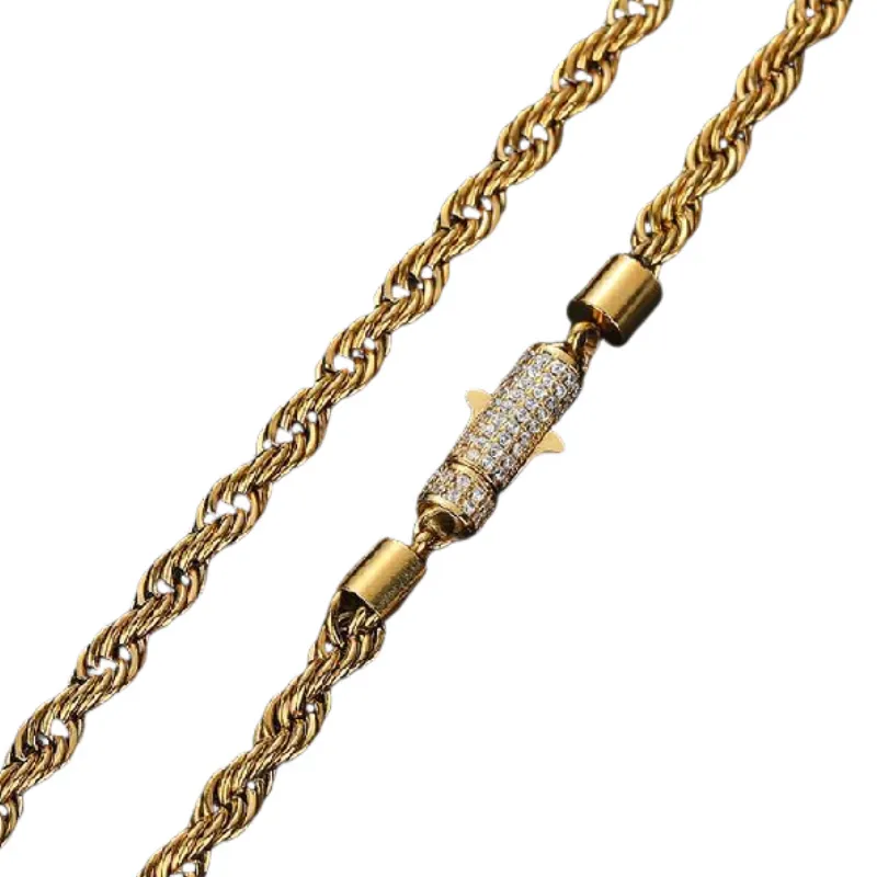 Basics Plain Necklace Man-2
