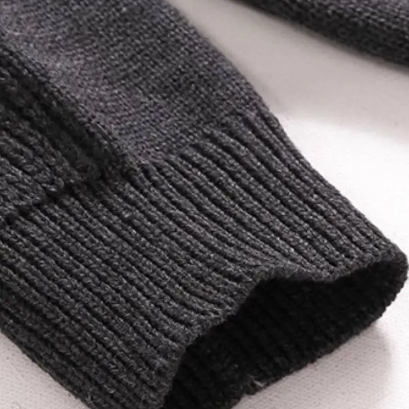 Plain Loose Sweater-3