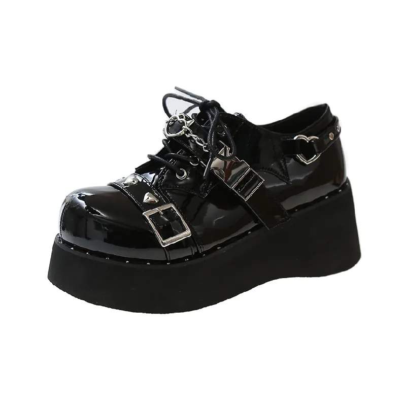 Retro Punk Platform Shoes-0