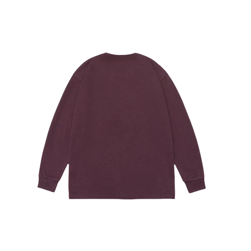 Plain Loose Blended Synthetic Fabrics T Shirt-11