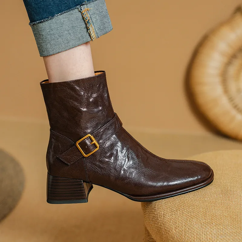 Retro Plain Chelsea Boot-1