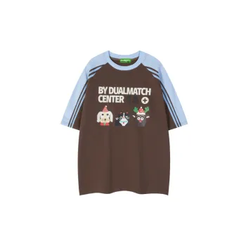 Retro Cute Cotton T Shirt Unisex