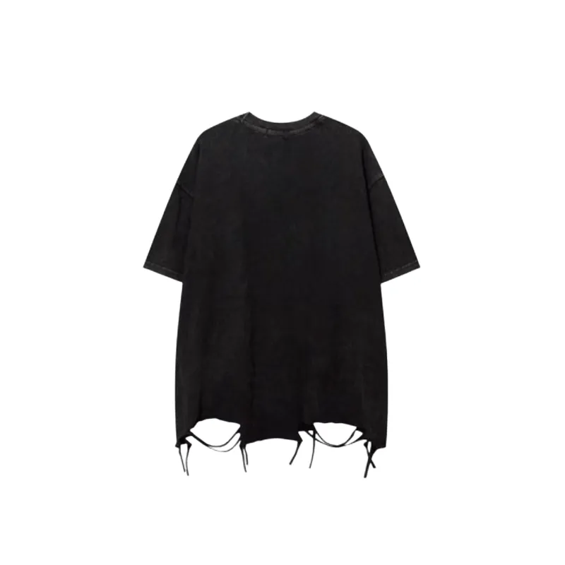 Casual Loose 100% Cotton T Shirt-1