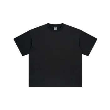 Retro Fashionable Washed 100% Cotton T Shirt