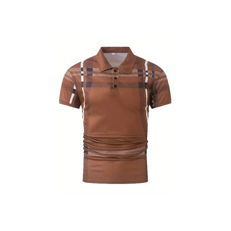 Fashionable Trendy Cotton Blended Fabric Polo-6