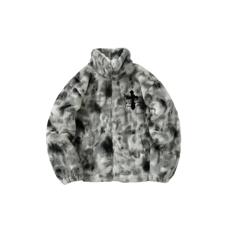 Fashionable Embroidered Quilted Jacket-2