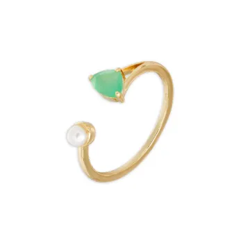 Fashionable Pearls Ring