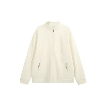 Basics Simple 100% Polyester Velvet Jacket