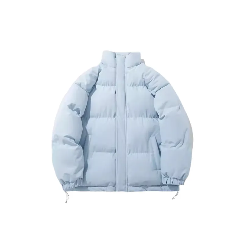 Simple Loose Polyester Quilted Jacket-10