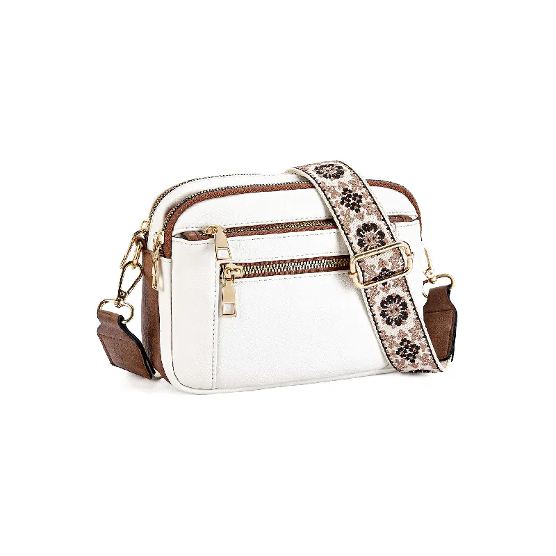 Fashionable Zipper Crossbody Bag Women-8