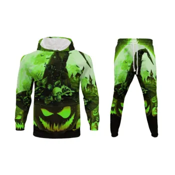 Casual Loose Sweatshirt Set