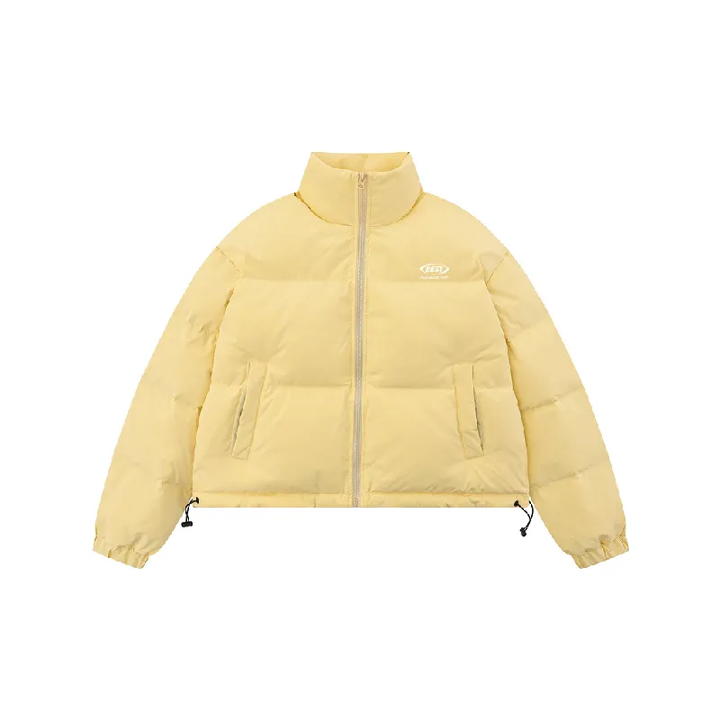 Simple Funky Quilted Jacket Women-4