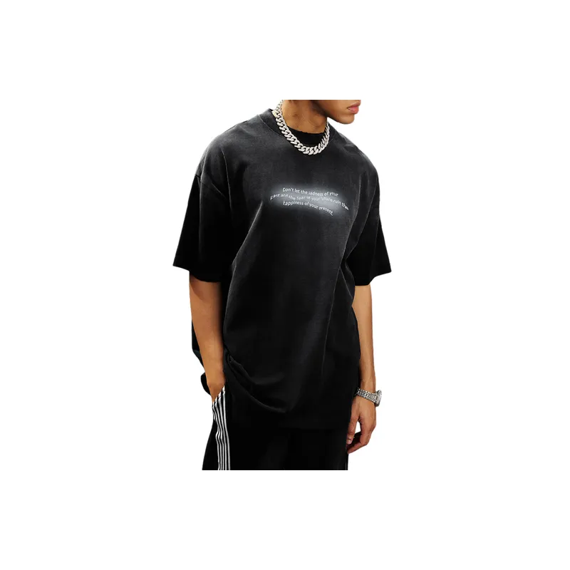Retro Street Cotton T Shirt-2