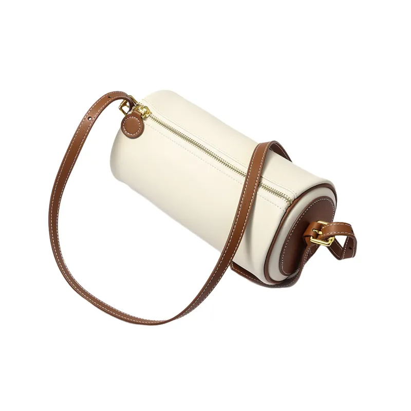 Retro Plain Crossbody Bag-1