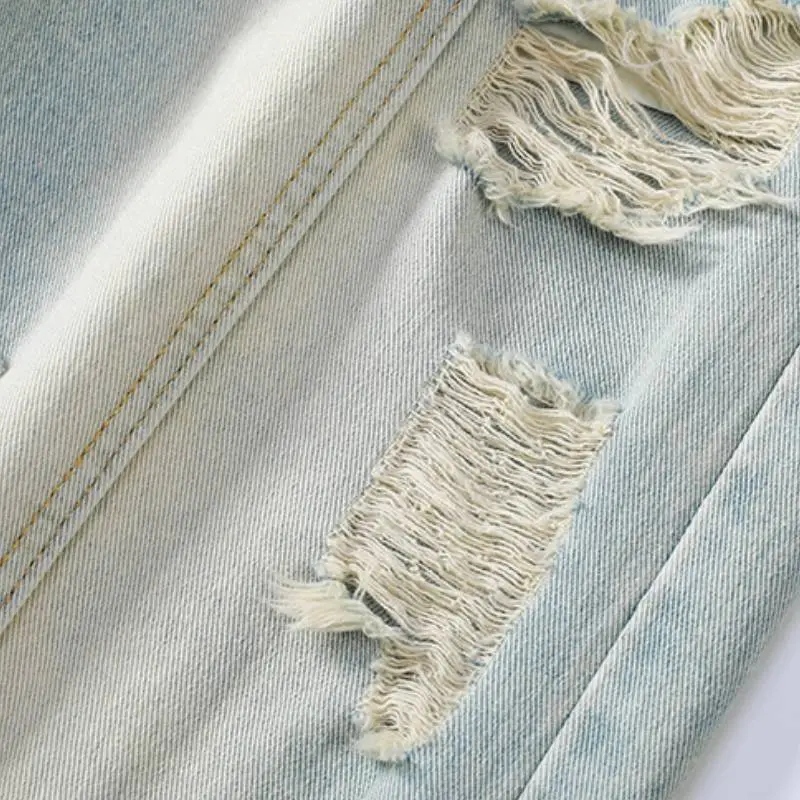 Loose Straight Leg Jeans-6