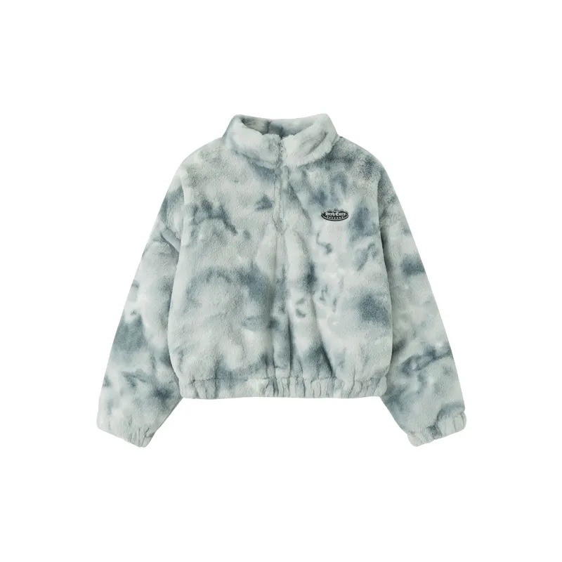 Street Warming Polyester Quilted Jacket Women-5