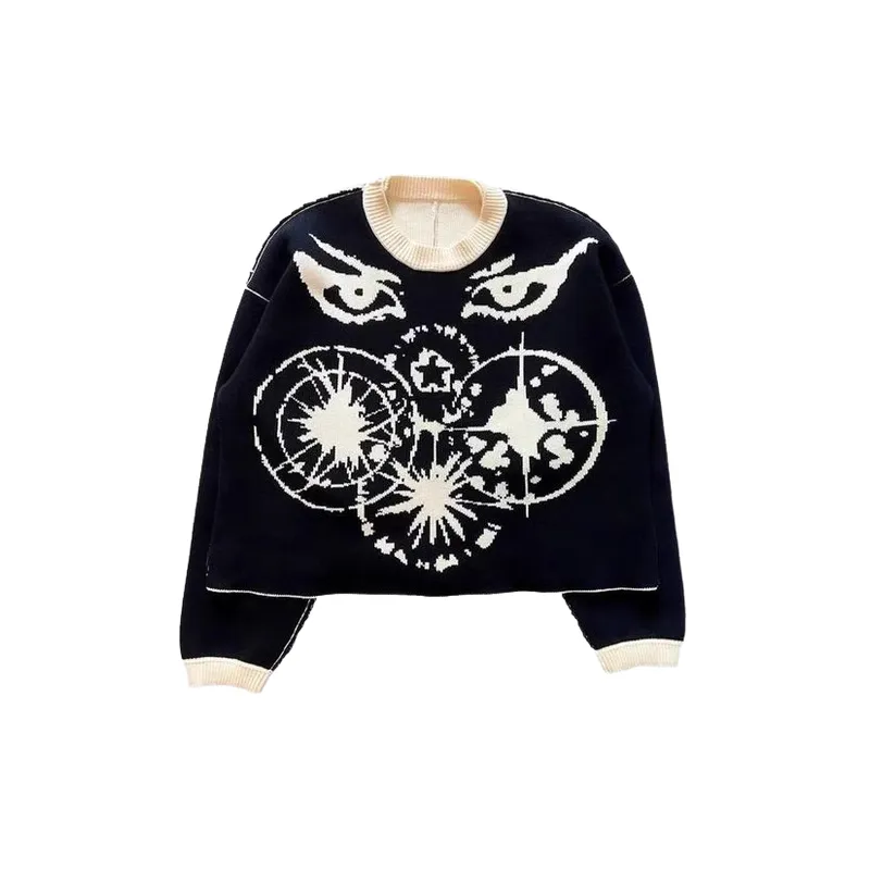 Loose Simple Sweater-3
