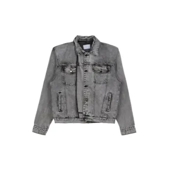 Washed Fashionable Denim Jacket