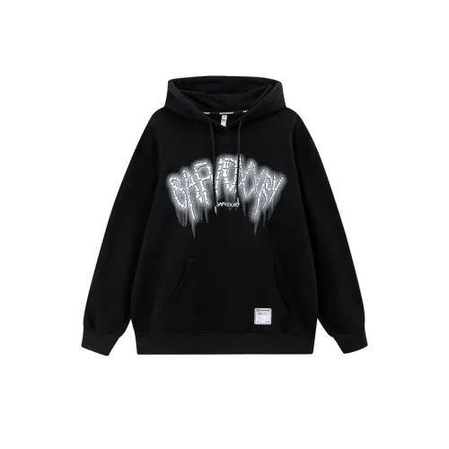 Letter Printed Oversize Hoodie