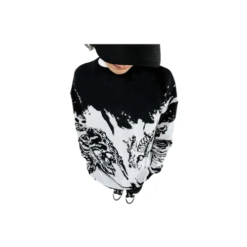 Fashionable Print Sweater