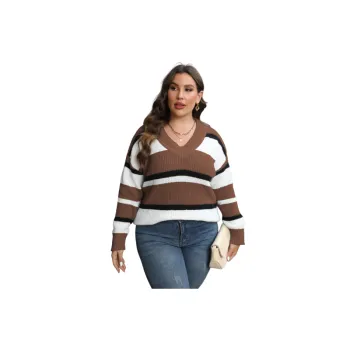 Street Fashionable Polyester Fleece Sweater Women