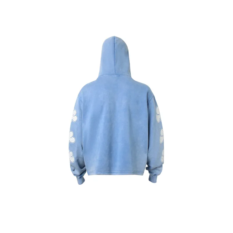 Hip Hop Contrast Retro Old Duffy Sweater-7