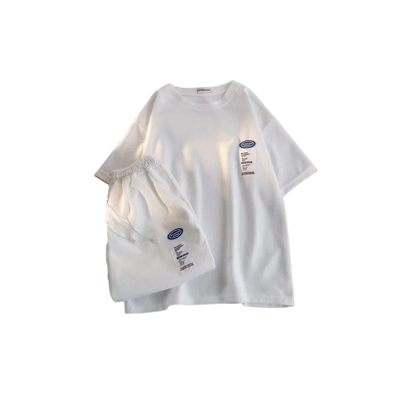 Simple Shirt And Trendy Short Set-5