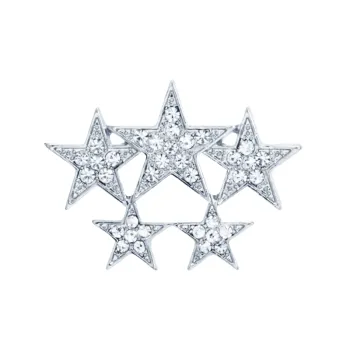 Fashionable Star Brooch Women