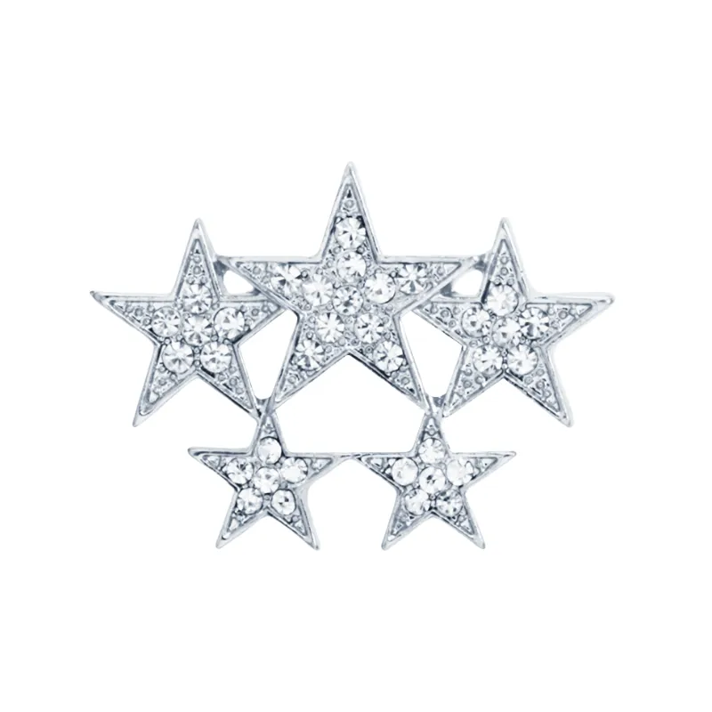 Fashionable Star Brooch Women-0