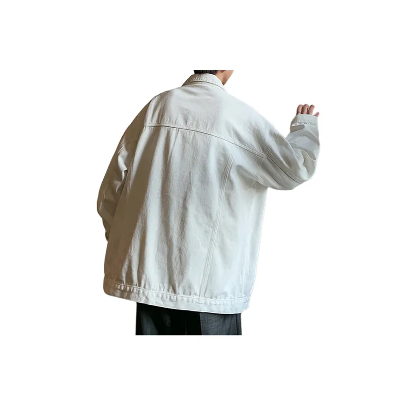 Trendy Embroidered Denim Jacket-1