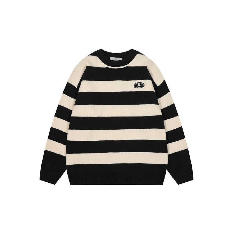 Fashion Retro Blended Synthetic Fabrics Sweater-0