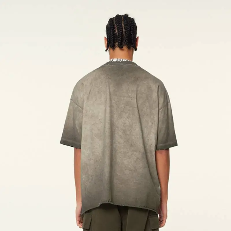 Retro Loose 100% Cotton T Shirt Unisex-3