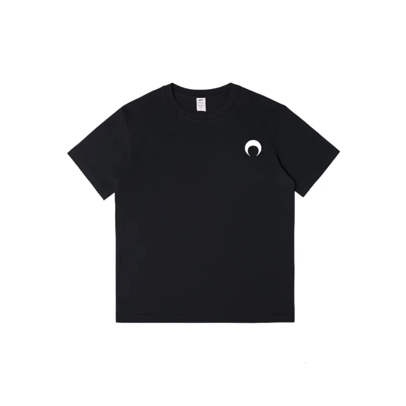 Simple Print 100% Cotton T Shirt-0