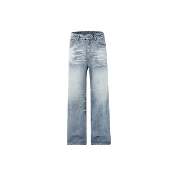 Fashion Washed Baggy Jeans