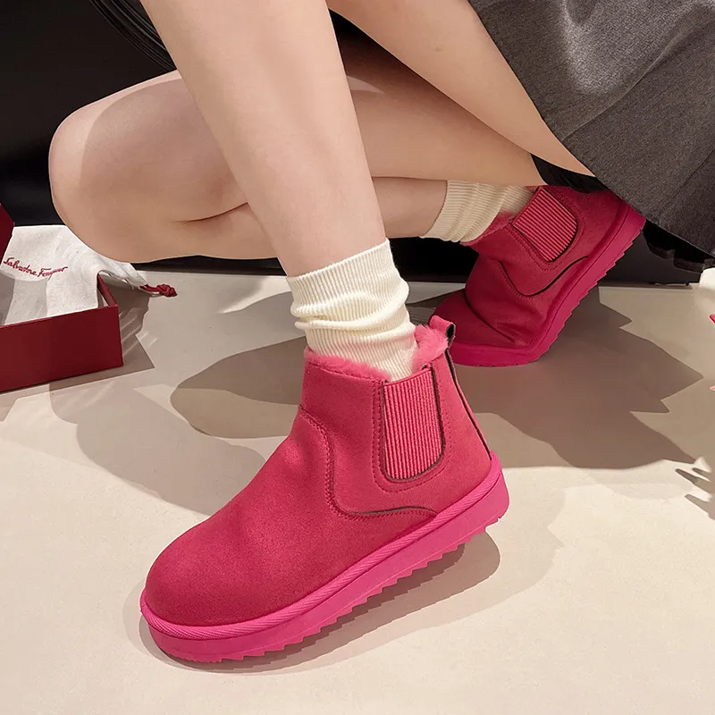 Fashion Simple Snow Boots-8