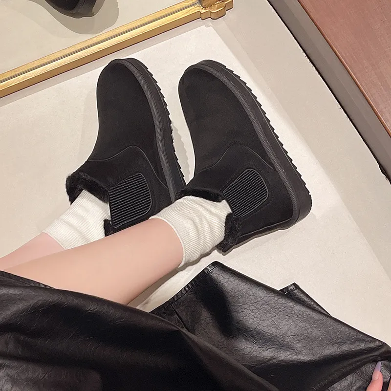 Fashion Simple Snow Boots-11