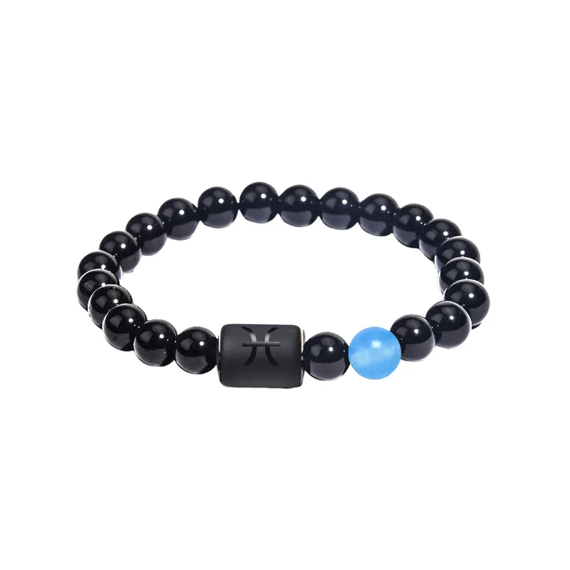 Twelve Constellations Elastic Bracelet-2