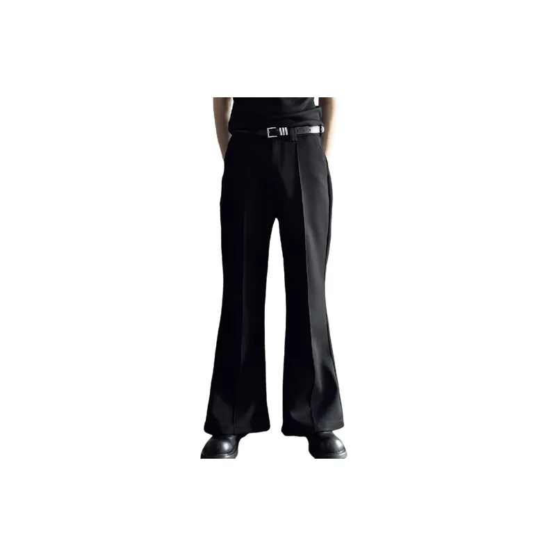 Casual Trendy Suit Trousers-0