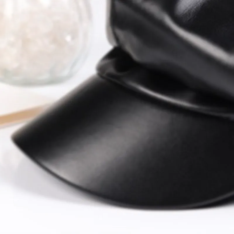 Elegant Plain Beret Women-1