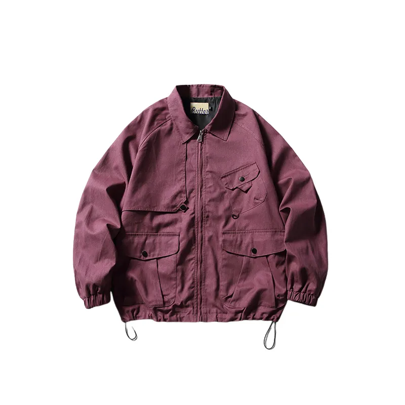 Simple Washed Jacket-2
