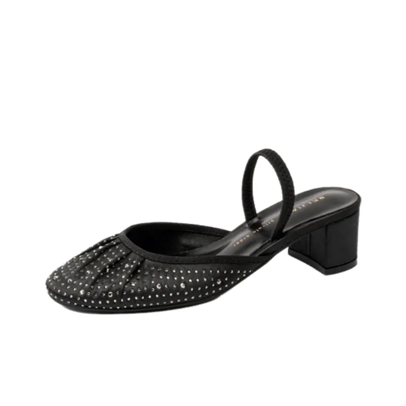 Elegant Rhinestone High Heels-7