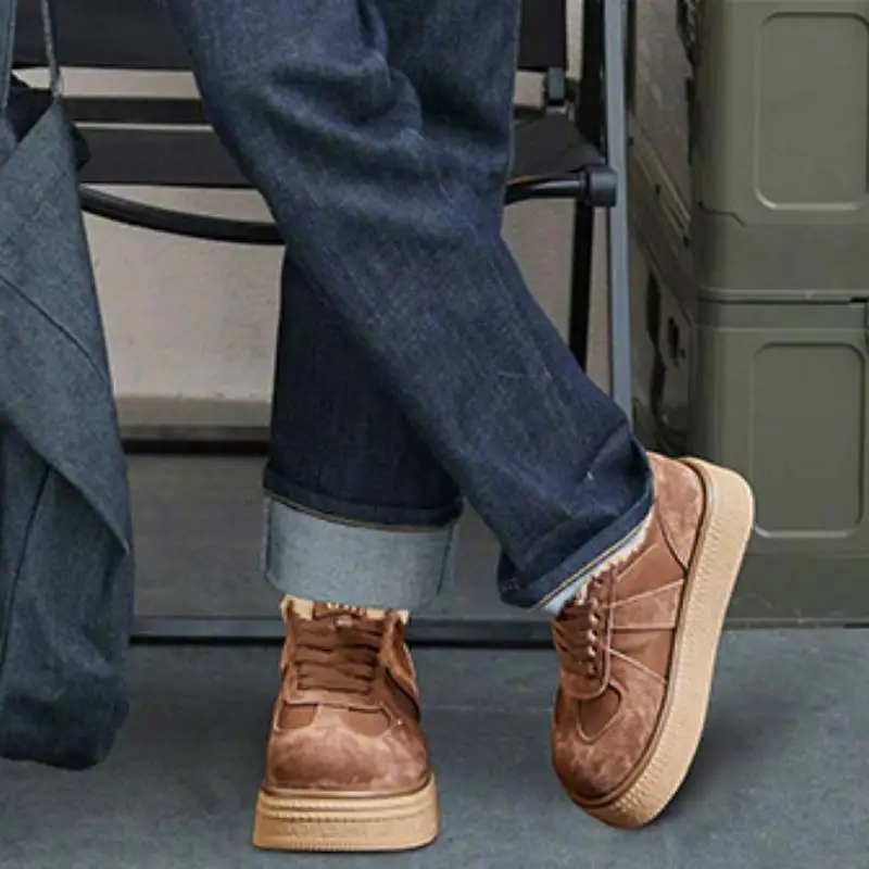 Casual Warm Cotton Shoes-4